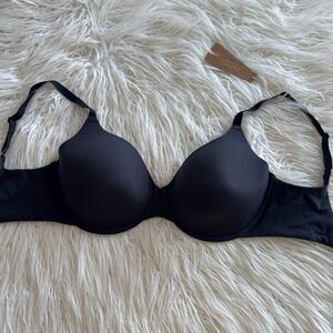 Skims Fits Everybody T-shirt Bra Onyx Size 34DDD